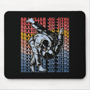Brazilian Jiu Jitsu Groovy BJJ Mouse Mat