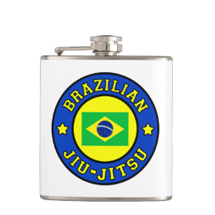 Brazilian Jiu Jitsu Hip Flask