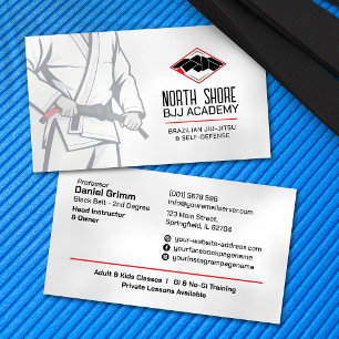 Brazilian Jiu-Jitsu Instructor Business Card