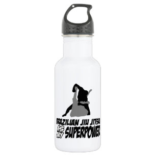 Brazilian jiu jitsu is my superpower 532 ml water bottle