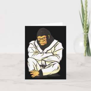 Brazilian Jiu Jitsu Judo Gorilla Card