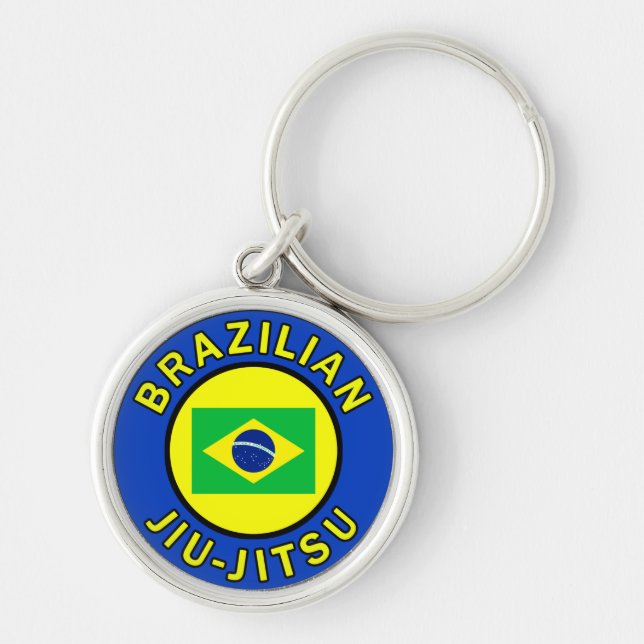 Brazilian Jiu Jitsu Key Ring (Front)