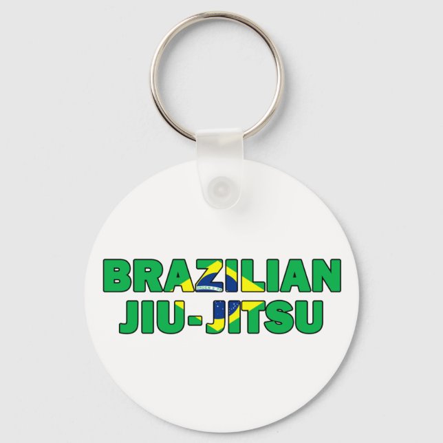 Brazilian Jiu Jitsu Key Ring (Front)