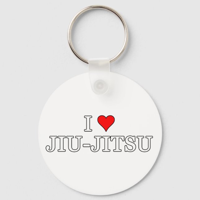 Brazilian Jiu Jitsu Key Ring (Front)