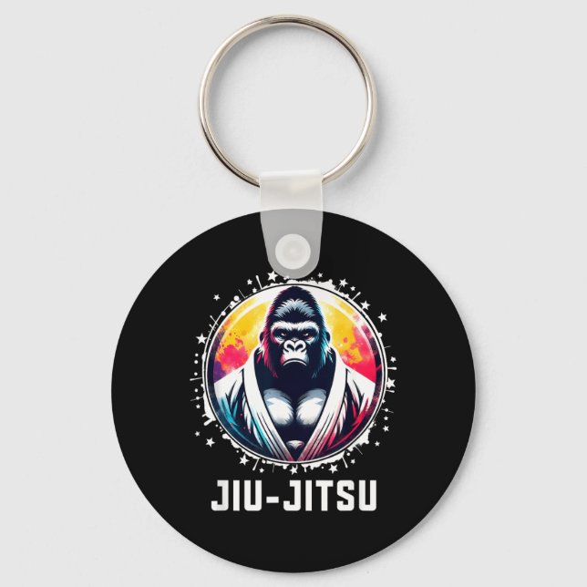 Brazilian Jiu Jitsu Key Ring (Front)