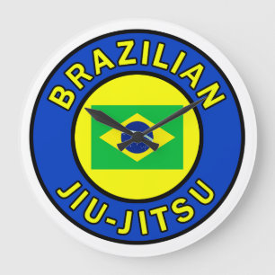 Brazilian Jiu Jitsu Large Clock