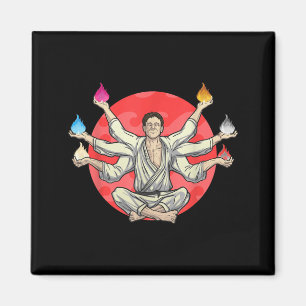 Brazilian Jiu Jitsu Martial Arts Magnet