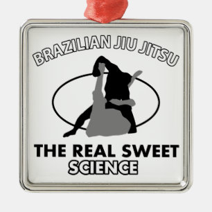 Brazilian Jiu Jitsu Martial arts Metal Tree Decoration