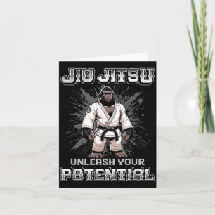 Brazilian Jiu Jitsu MMA and Cute Grappling BJJ Card
