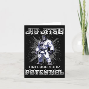 Brazilian Jiu Jitsu MMA and Grappling BJJ Gorilla Card