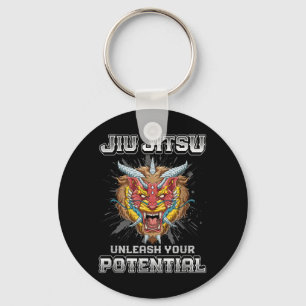Brazilian Jiu Jitsu MMA and Grappling BJJ Lion Key Ring