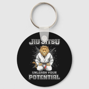 Brazilian Jiu Jitsu MMA and Grappling BJJ Lion Key Ring