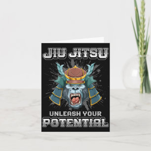 Brazilian Jiu Jitsu MMA and Grappling BJJ Samurai Card