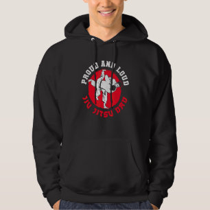 Brazilian Jiu Jitsu Mma Bjj Hugger Father Proud An Hoodie