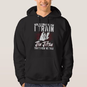 Brazilian Jiu Jitsu Mma Bjj Hugger I'm Not Yelling Hoodie