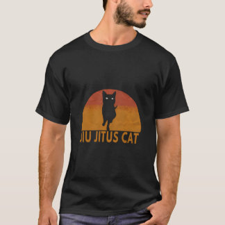 Brazilian Jiu Jitsu Mma Jujitsu Cute Cat Funny Clo T-Shirt
