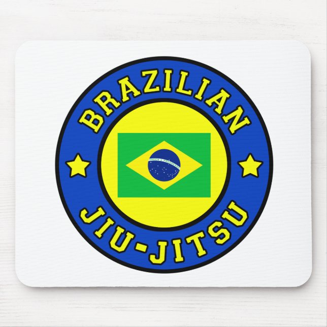 Brazilian Jiu Jitsu Mouse Mat (Front)