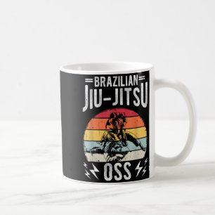 Brazilian Jiu-Jitsu OSS Brazilian Jiu-Jitsu BJJ Coffee Mug