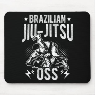 Brazilian Jiu-Jitsu OSS Brazilian Jiu-Jitsu BJJ Mouse Mat