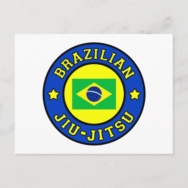 Brazilian Jiu Jitsu Postcard (Front)