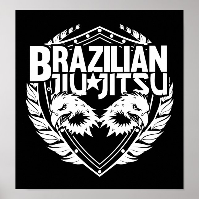 Brazilian Jiu Jitsu Poster (Front)