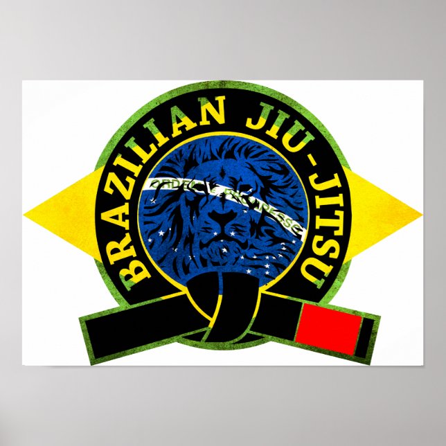 Brazilian Jiu-Jitsu Poster (Front)