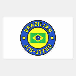 Brazilian Jiu Jitsu Rectangular Sticker