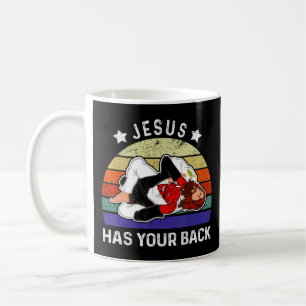 Brazilian Jiu Jitsu Shirt Jesus Shirt Jesus Has Yo Coffee Mug