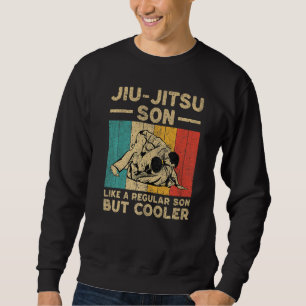 Brazilian Jiu Jitsu Son Vintage BJJ Jiu Jitsu Sweatshirt