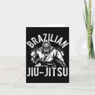 Brazilian Jiu-Jitsu Srt BJJ Fighting Martial Arts Card