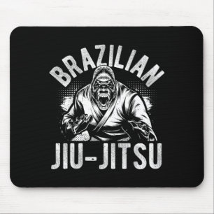 Brazilian Jiu-Jitsu Srt BJJ Fighting Martial Arts Mouse Mat