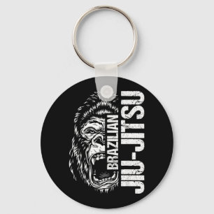 Brazilian Jiu-Jitsu Srt BJJ Fighting MMA Fight Key Ring