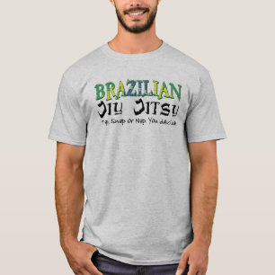 Brazilian Jiu Jitsu Tap Snap or Nap T-Shirt