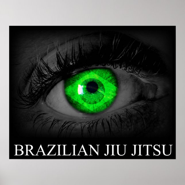 Brazilian Jiu Jitsu - Vision Poster (Front)