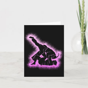Brazilian Jiu Jitsu Women Girls Jiujitsu BJJ Card