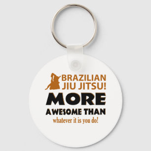 Brazilian Jiu Jutsu Martial arts gift items Key Ring