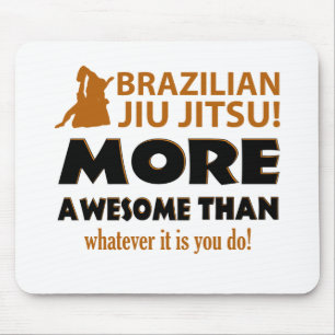 Brazilian Jiu Jutsu Martial arts gift items Mouse Mat