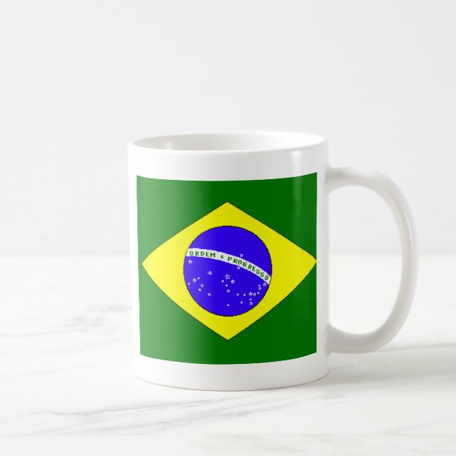 Brazilian Pride Coffee Mug (Right)