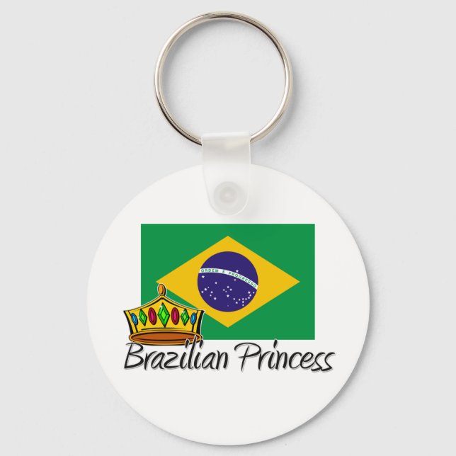 Brazilian Princess Key Ring (Front)