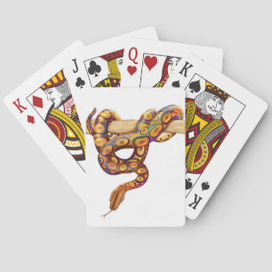 Brazilian Rainbow Boa Snake Playing Cards