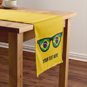 Brazilian Shades custom table runners