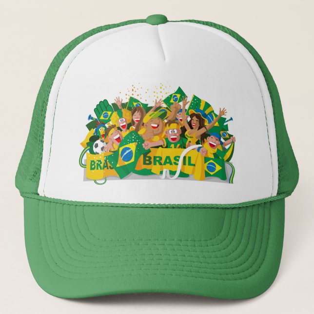 Brazilian soccer hat (Front)