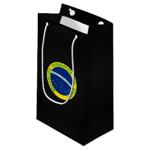 Brazilian state seal small gift bag