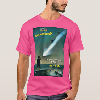 Brazilian Ufo Archives 1 - Ufoweird Digital Fanzin T-Shirt