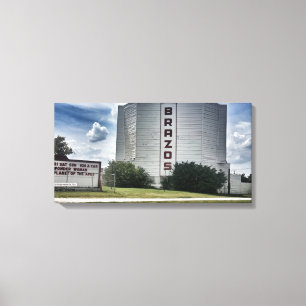 Brazos Drive In Canvas Print