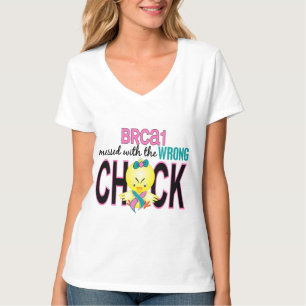 BRCA1 Messed With Wrong Chick T-Shirt