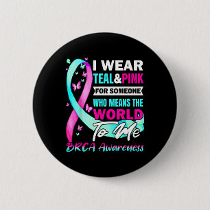 Brca Awareness Breast And Ovarian Cancer Support  6 Cm Round Badge