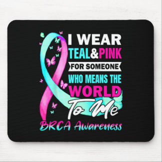 Brca Awareness Breast And Ovarian Cancer Support Mouse Mat