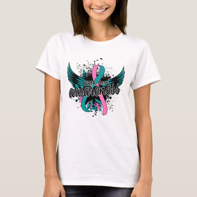 BRCA Gene Awareness 16 T-Shirt (Front)