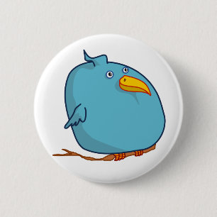 Brd Butt-on 6 Cm Round Badge